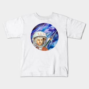 First Man In Space Kids T-Shirt